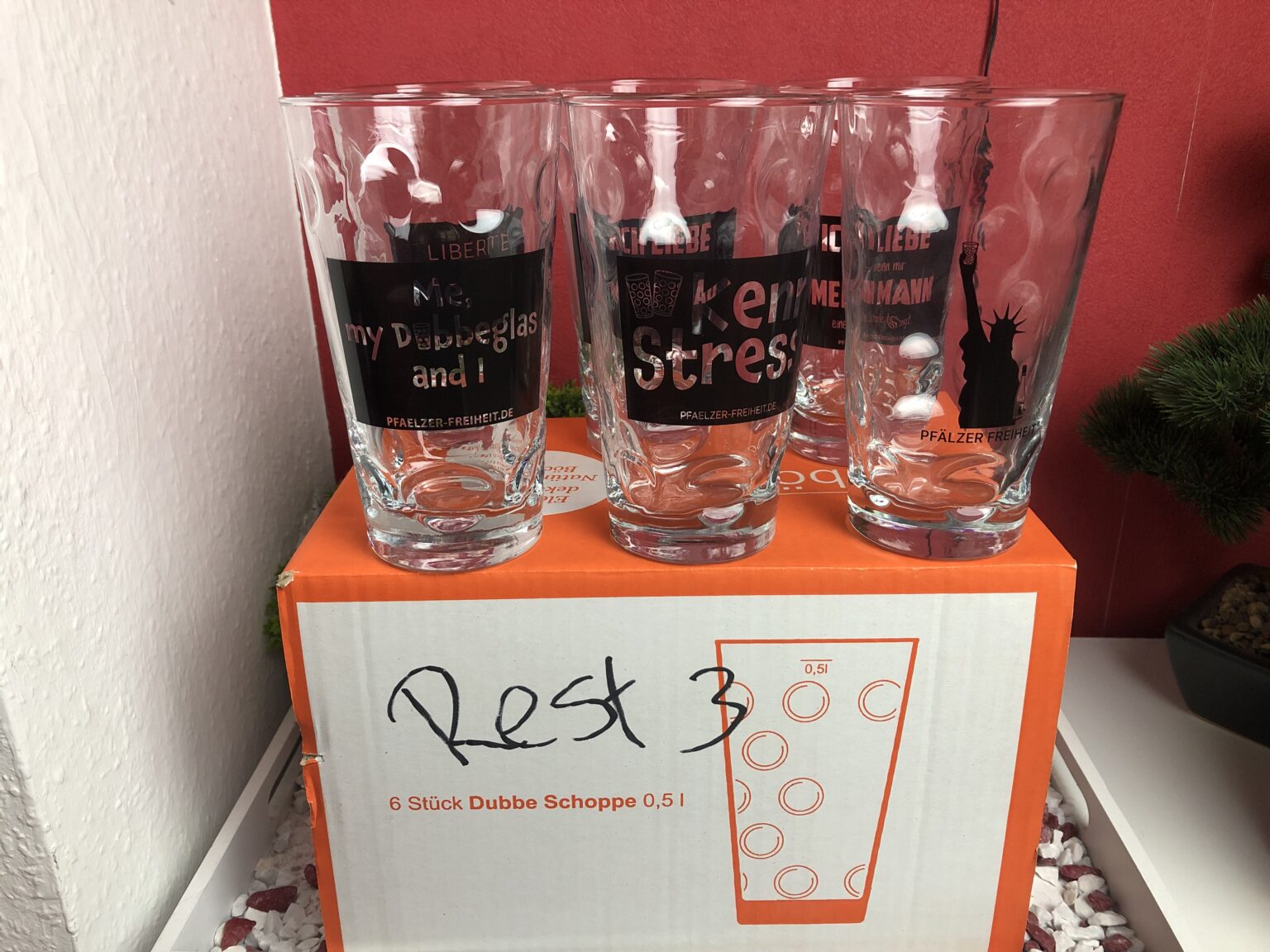Mein Modehaus Jacob Dubbeglas-Set
