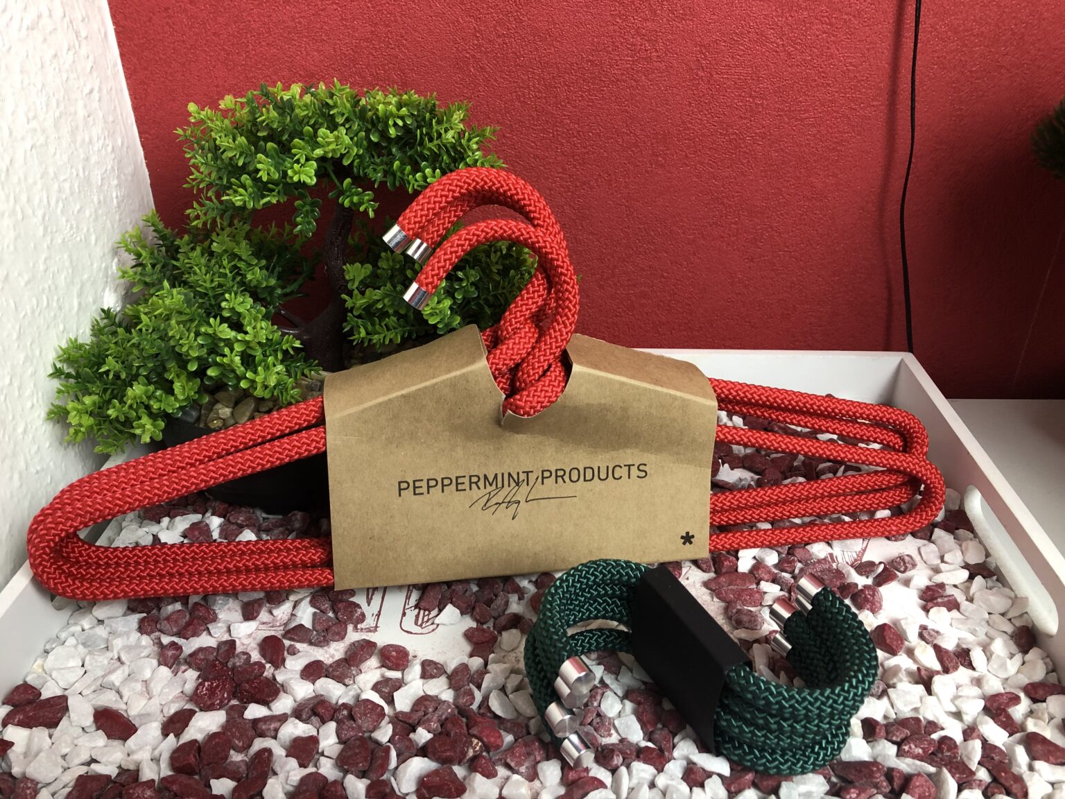 Meine Kleiderbügel sowie die S-haken von Peppermint Products
