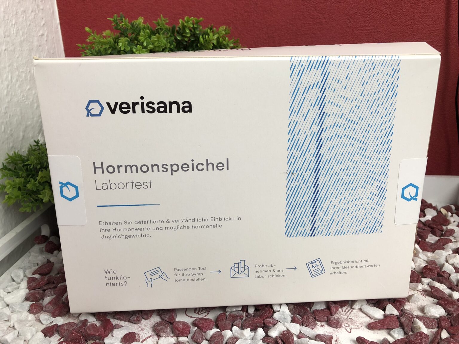Die Verpackung des Verisana Cortisol Tagesprofil