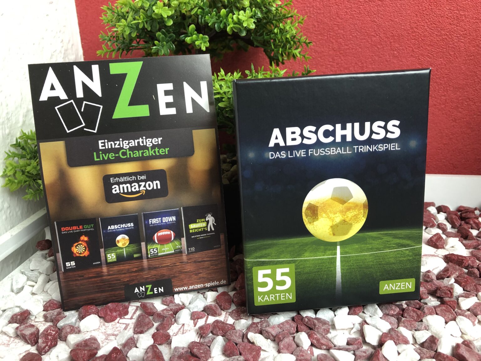 Das Kartenspiel Anzen Abschuss