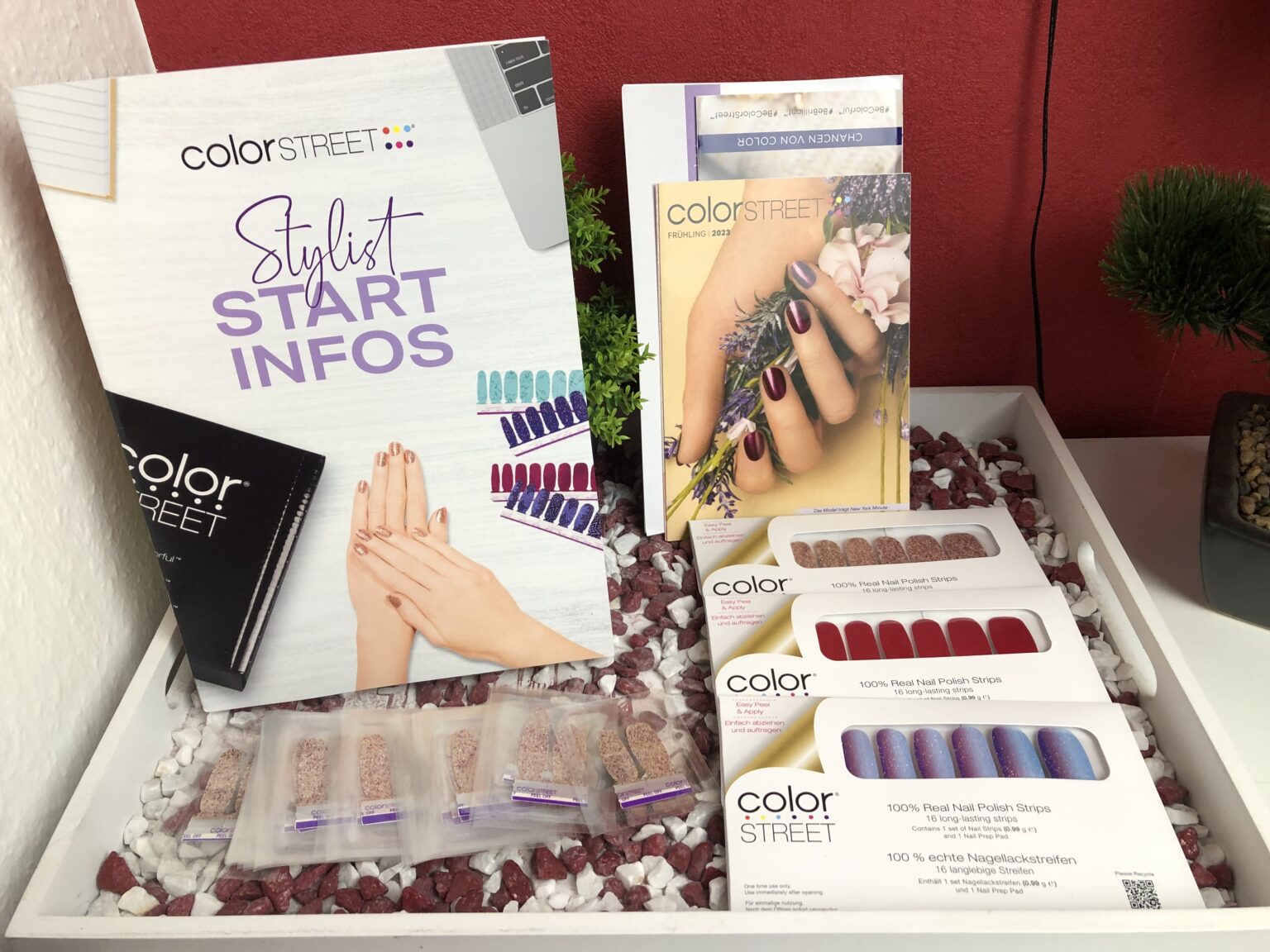 Mein Testpaket von Colorstreet