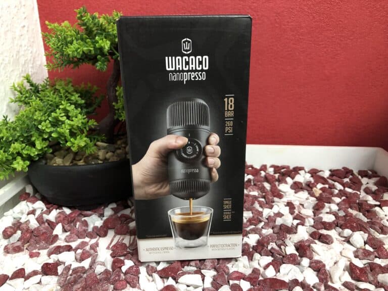 Die Fluchtrucksack Nanopresso Tragbare Espressomaschine