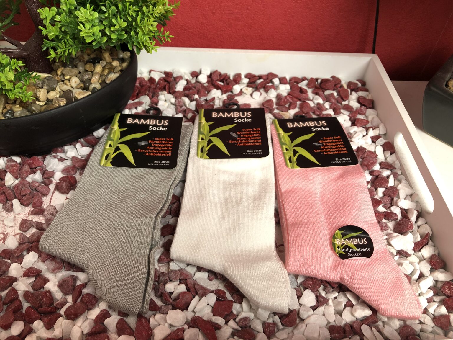 Die BambusEngel Socken aus Bambus in verschiedenen Farben