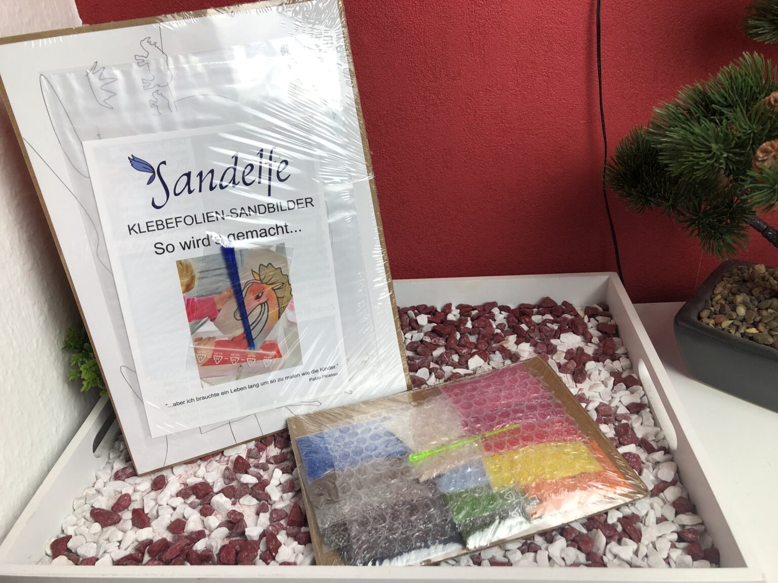 Meine Sandbilder sowie der Sand von Sandelfe