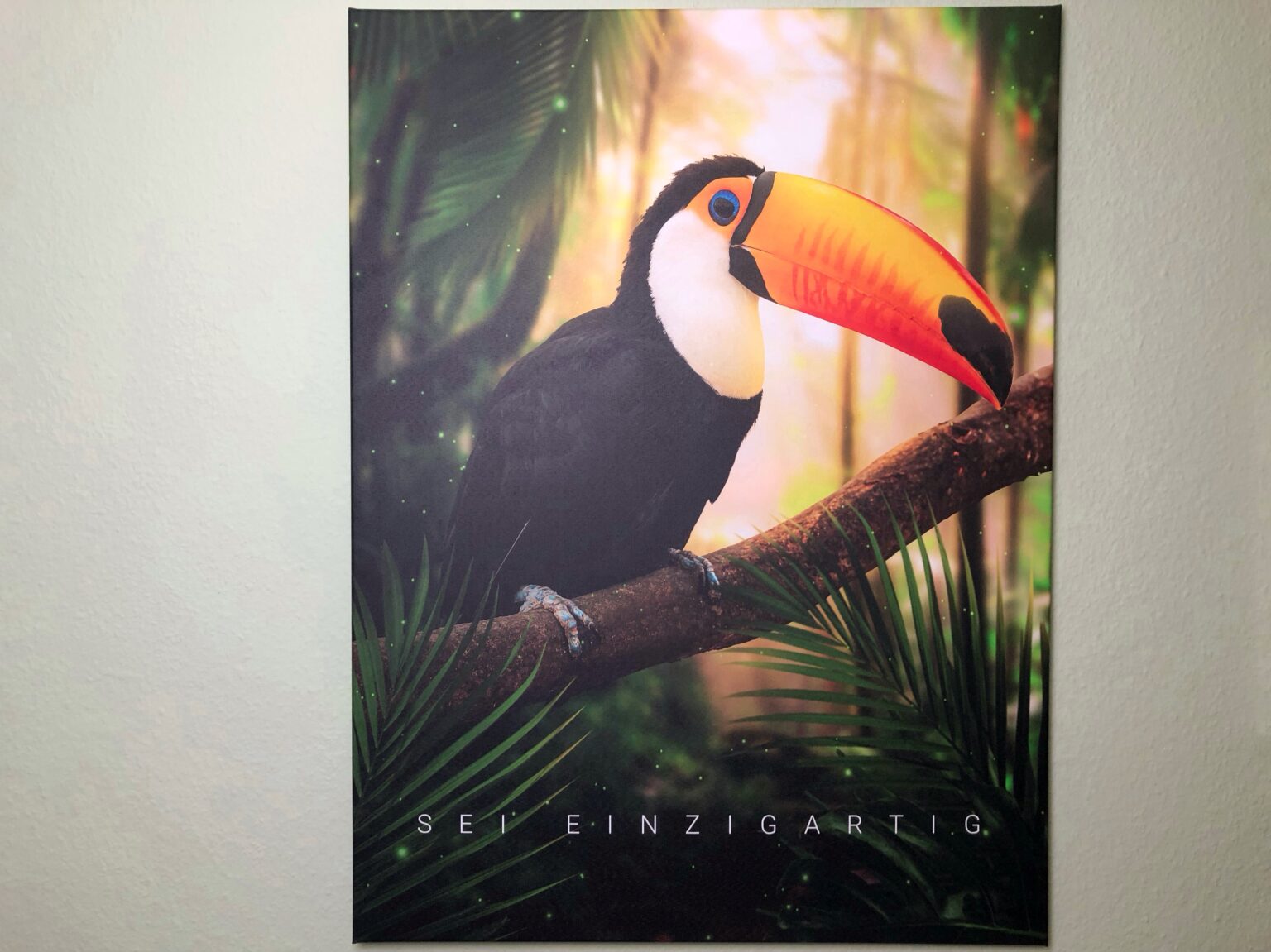 Mein Leinwandbild Be Unique von dotcom canvas in der Größe 100x75 cm