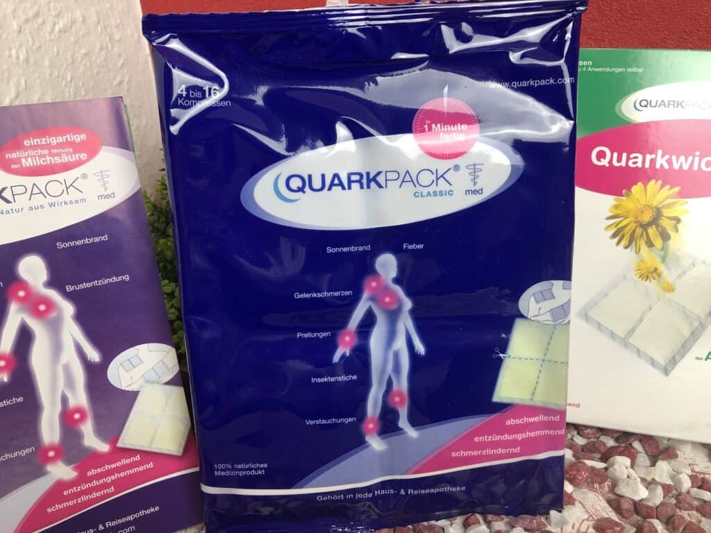 Einige Varianten von Quarkpack