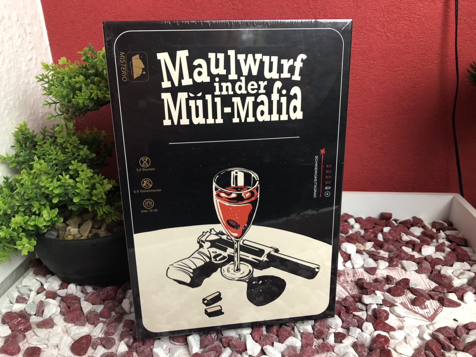 Das Krimidinner Misterio Maulwurf in der Müllmafia