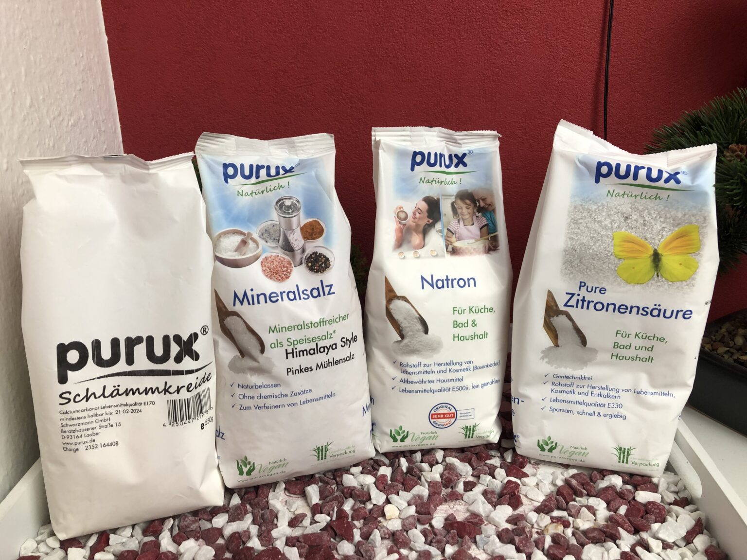 Meine vier Produkte von Purux