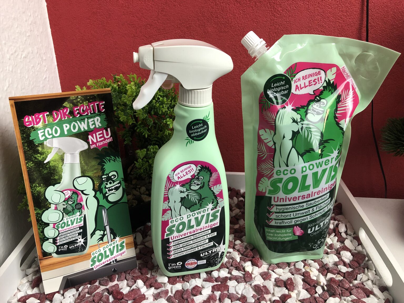 Das Solvis eco power Universalreiniger Set