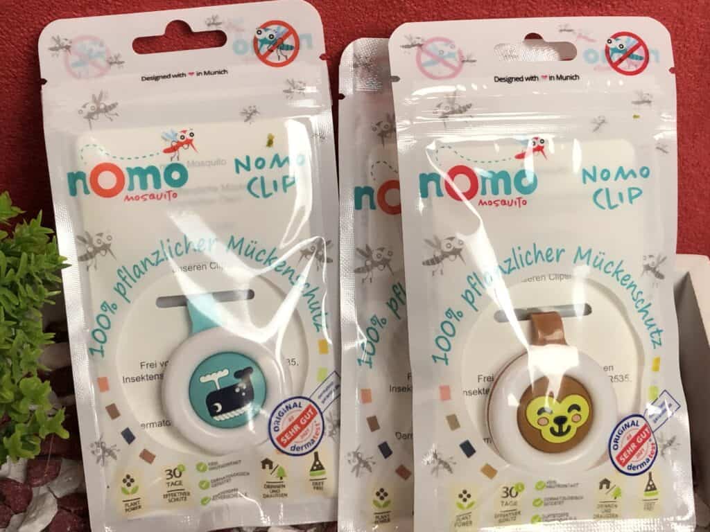 Die Nomo Mosquito Clips mit Tiermotiven