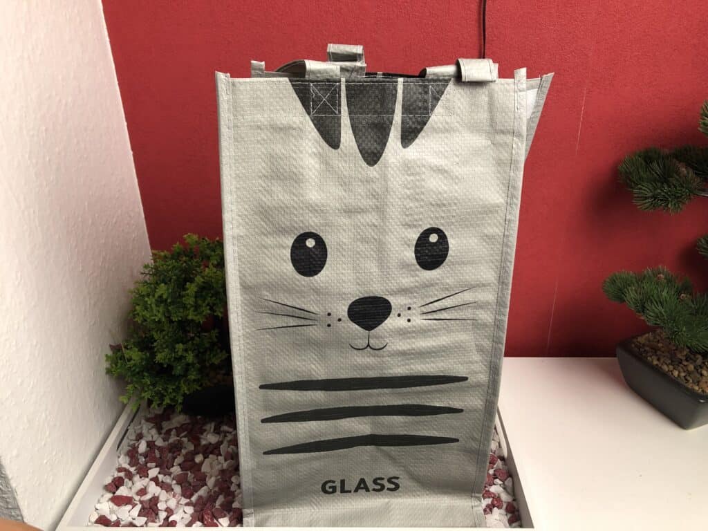 Die Vripper Die Recycling-Tasche für Glas