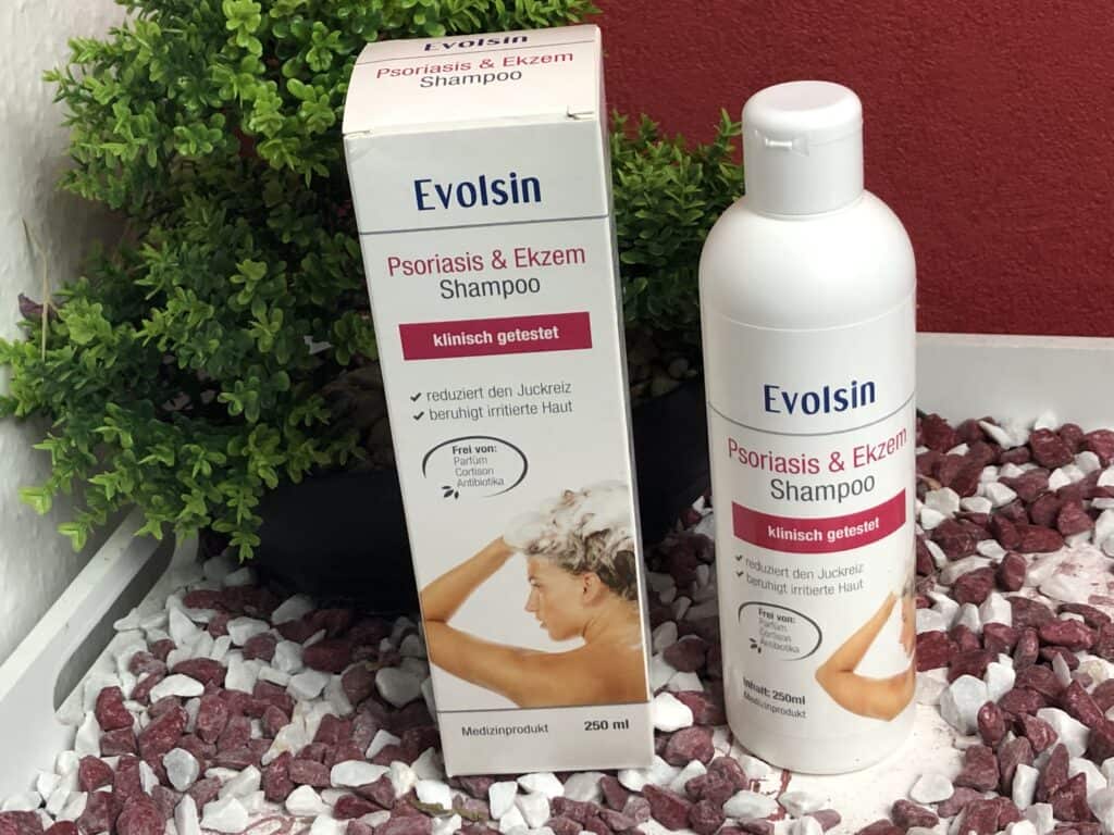 Das Evolsin Psoriasis und Ekzem Shampoo