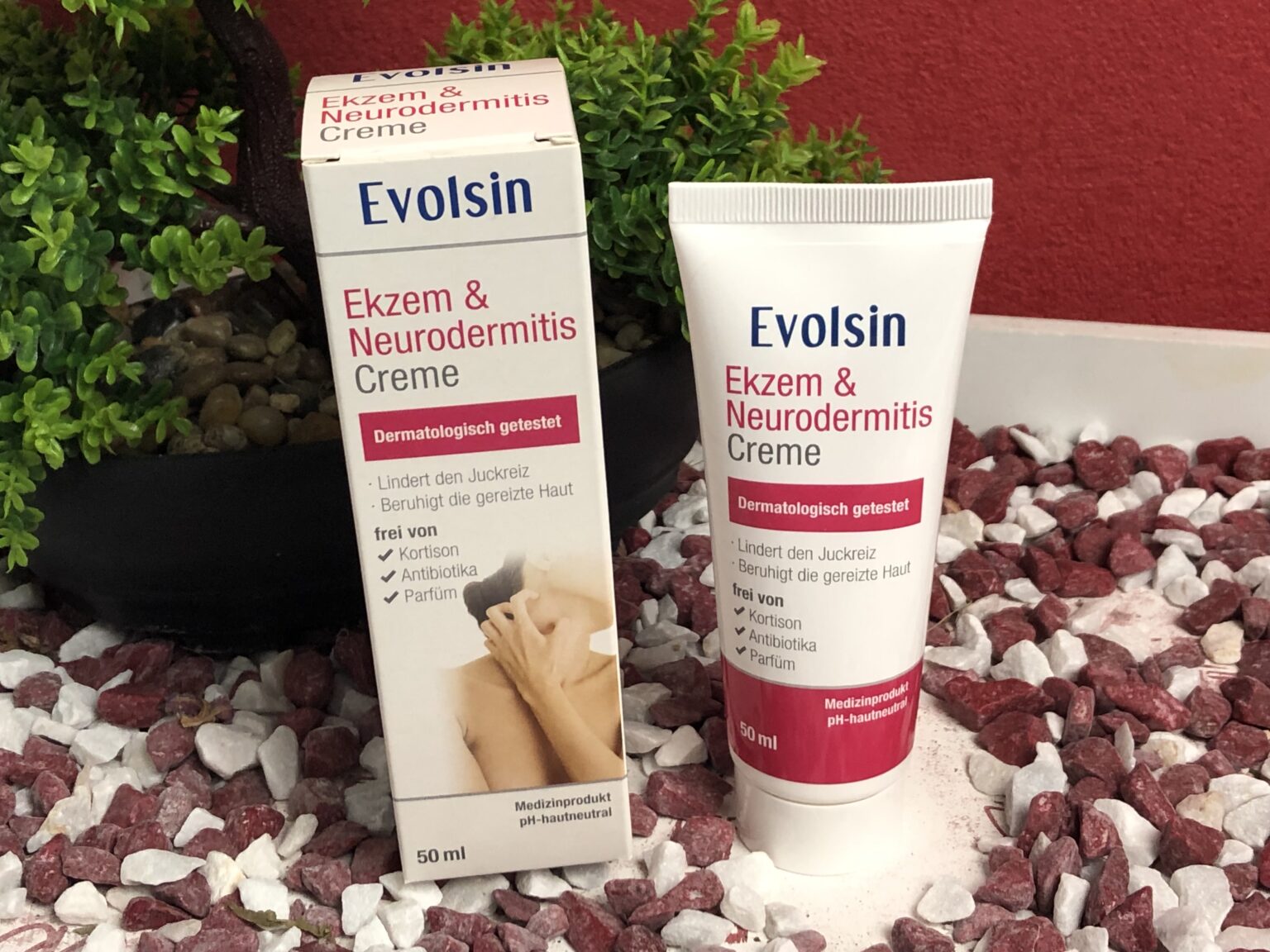 Die Evolsin Ekzem und Neurodermitis Creme