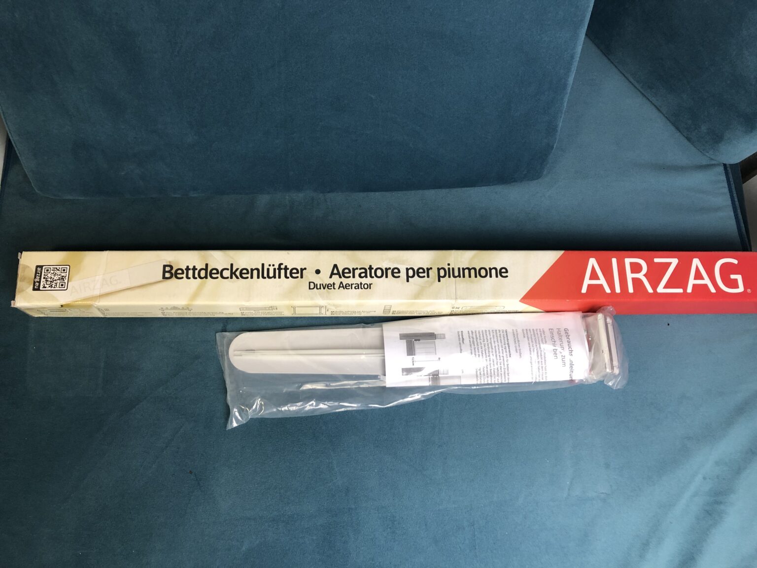 Der 4Inventions AIRZAG Bettdeckenlüfter