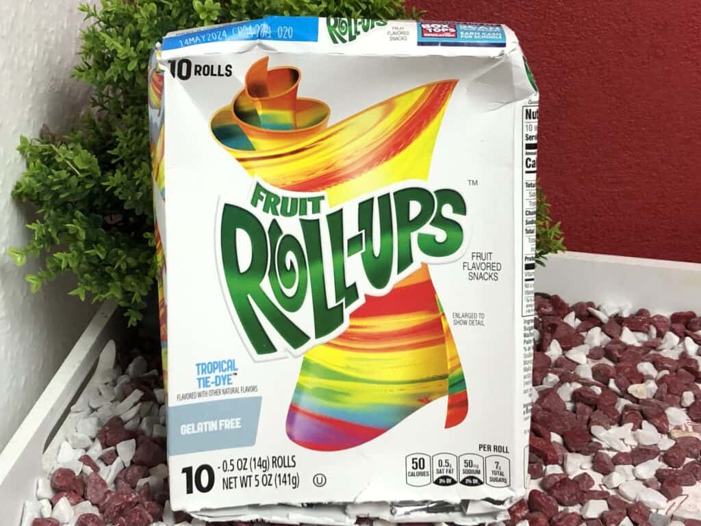 Die Fast Candy Fruit Roll-Ups Tropical