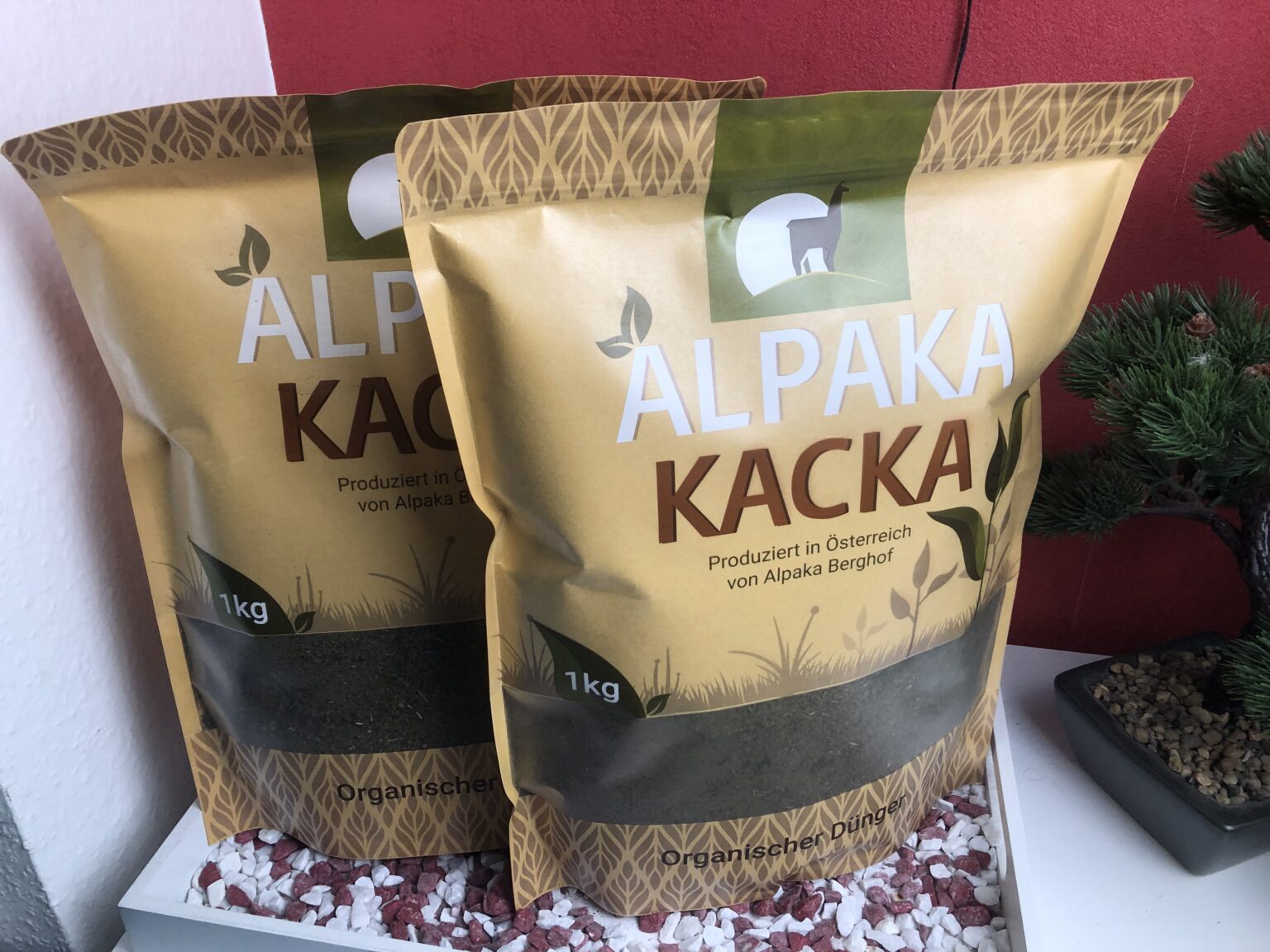 Der Alpaka Berghof Alpaka Kacka Dünger