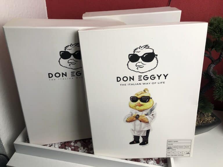 Meine Klamotten von Don Eggyy, liebevoll verpackt