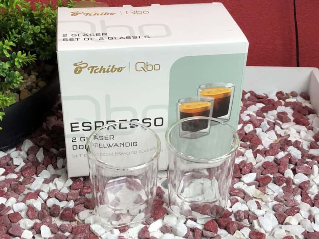 Die Tchibo Espresso Gläser