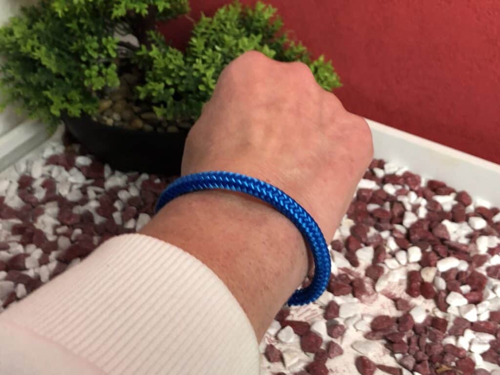 Das Seaking Bracelets Armband Bodensee 6 mm in Blau