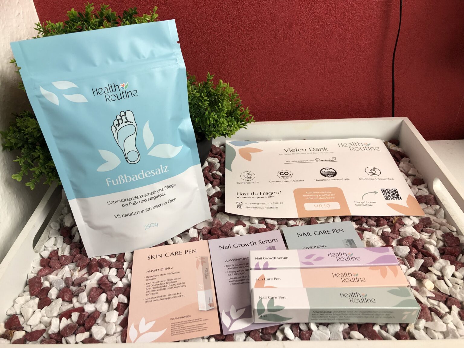 Meine Produkte von Health Routine