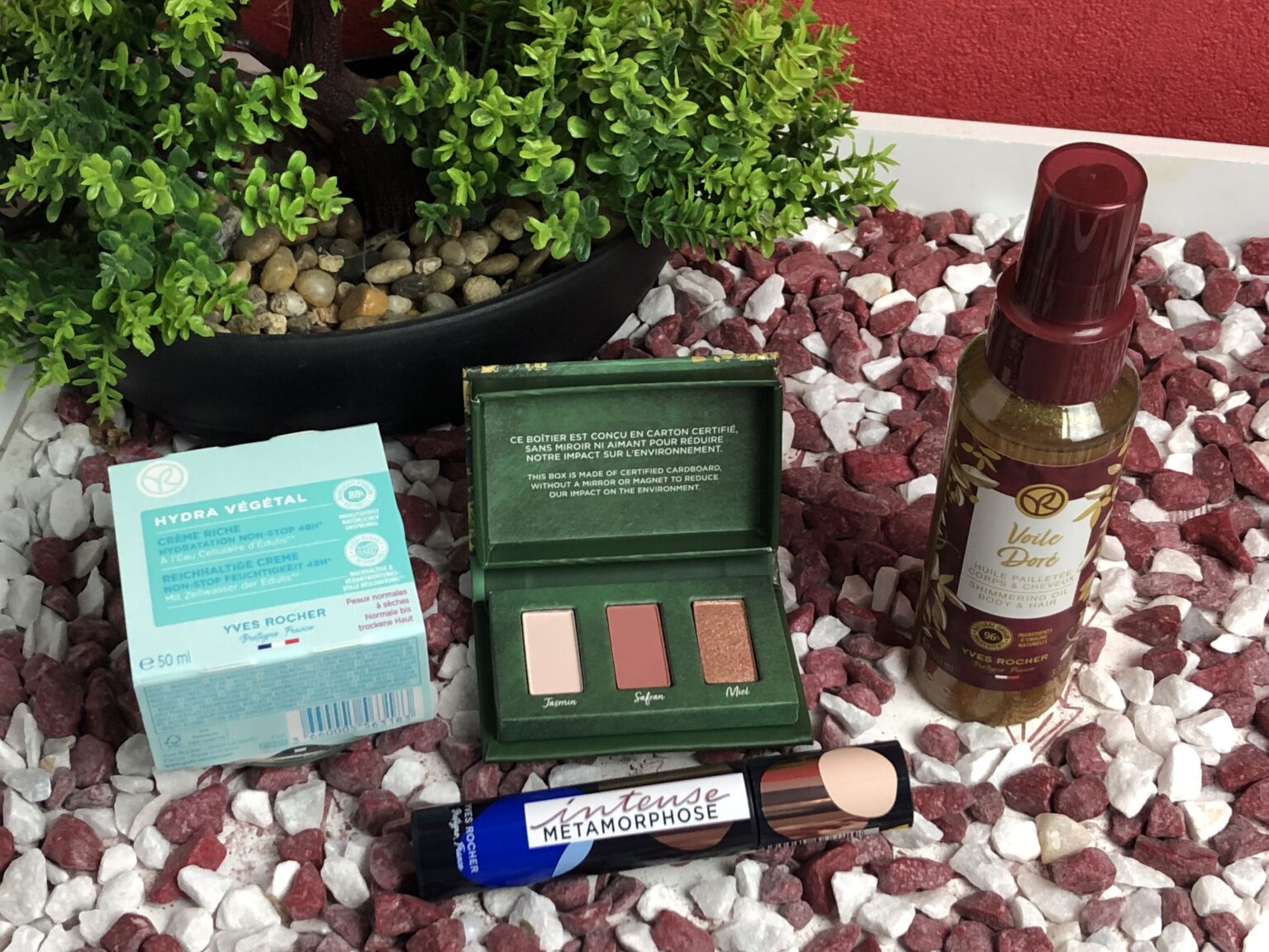 Meine vier Produkte der Yves Rocher Kosmetik