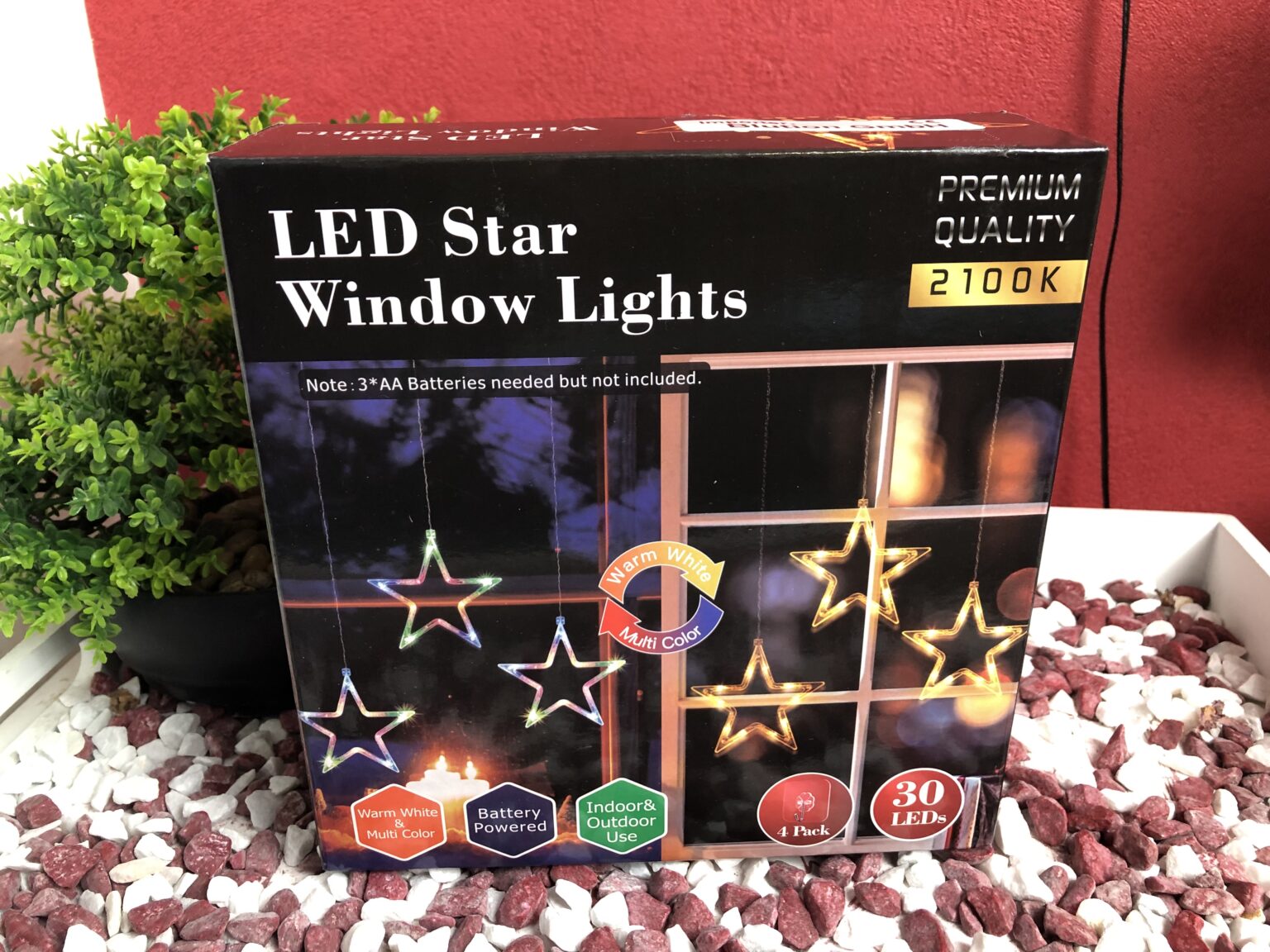 Der Elegear LED-Lichtervorhang