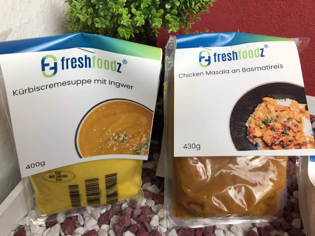 Zwei meiner Freshfoodz Produkte