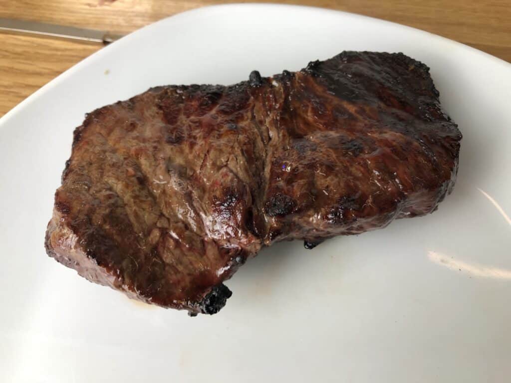 Mein fertiges Steak