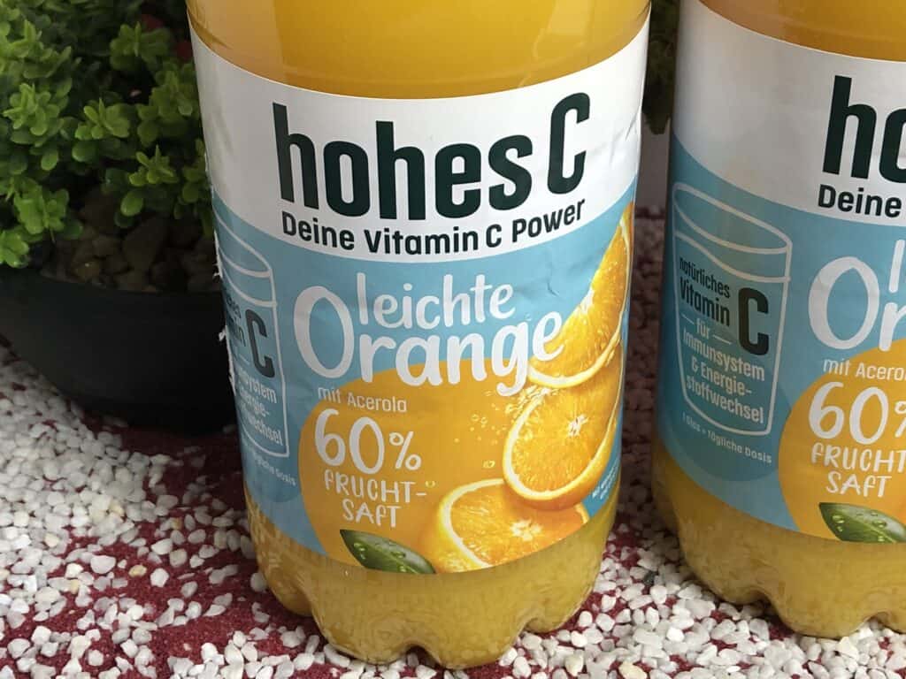 Hohes C leichte Orange