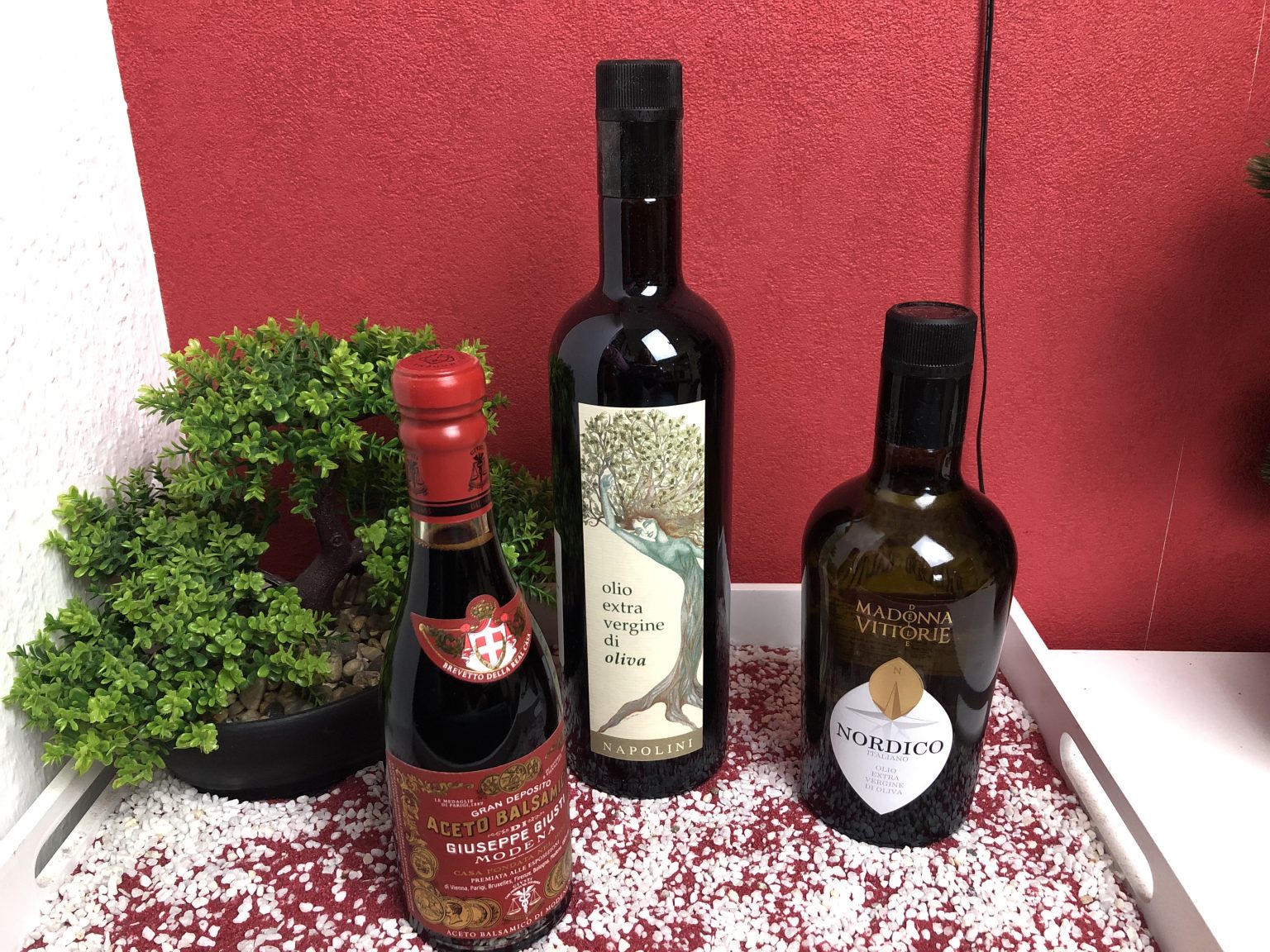 Mein Olivenöl sowie der Balsamico von Televino