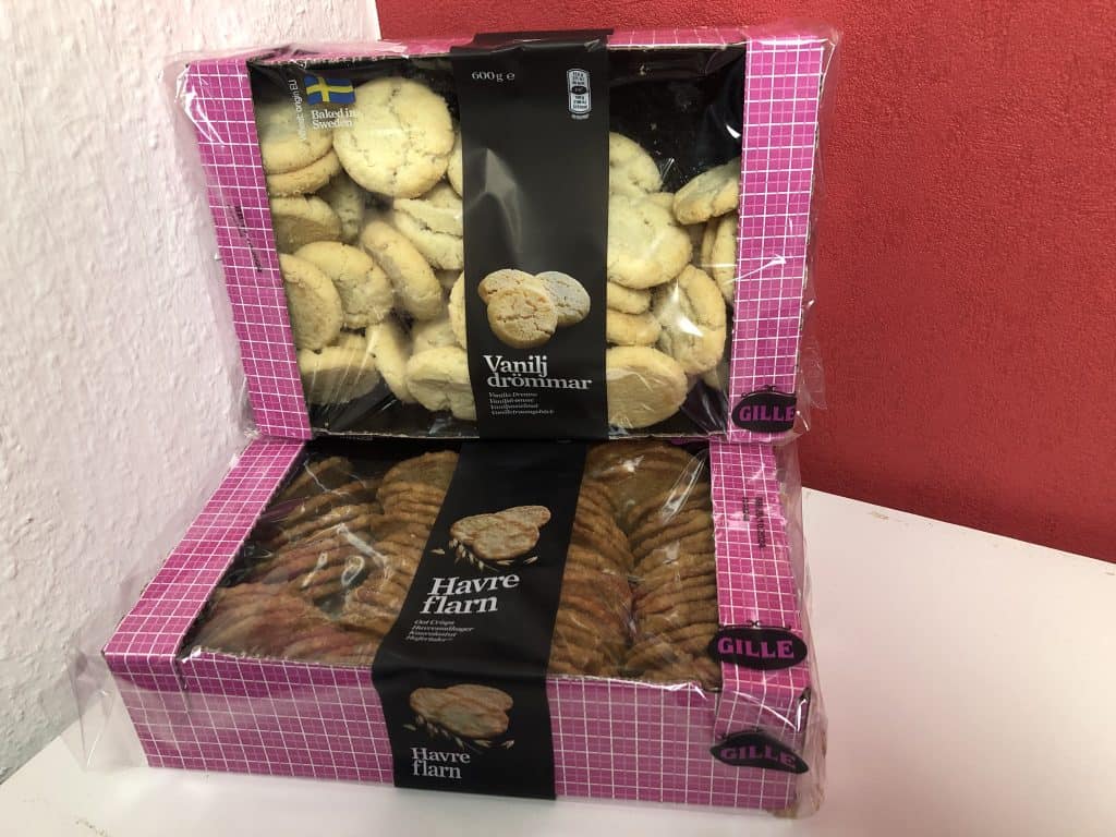 Die super leckeren Kekse aus dem Schweden-Markt