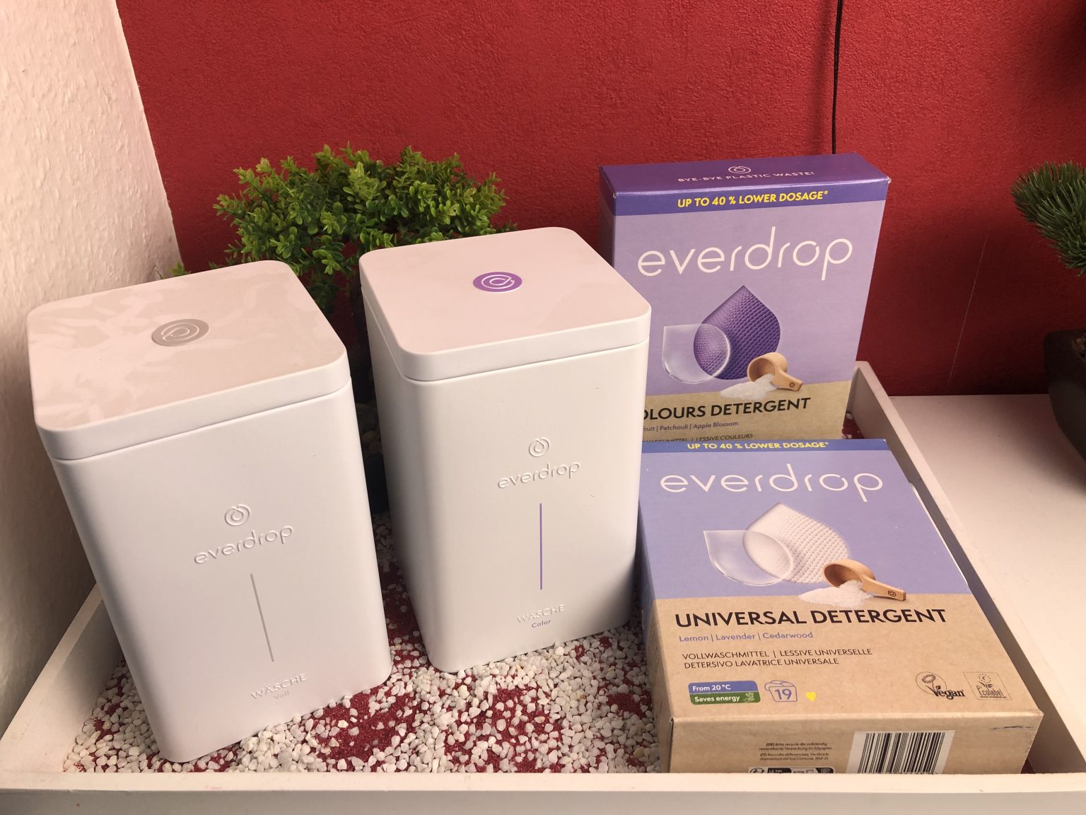 Das Everdrop Waschmittel