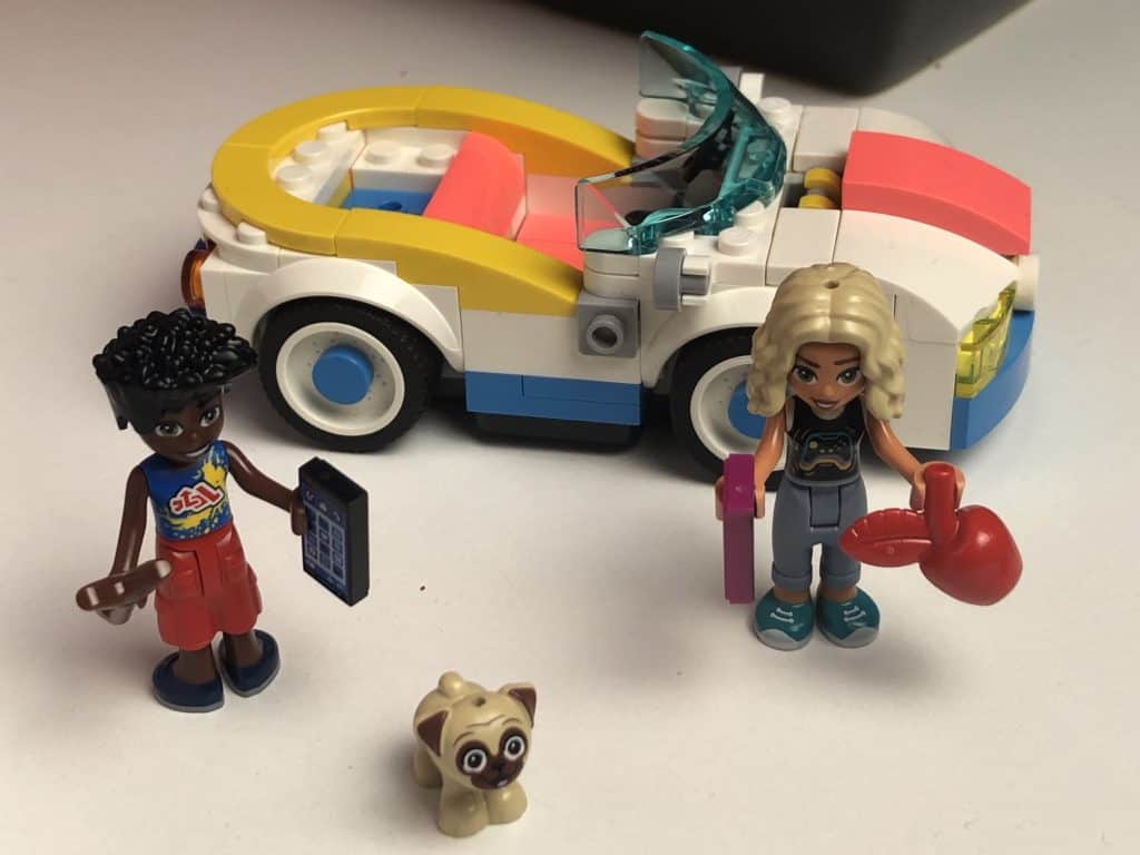 Das Lego Friends E-Auto