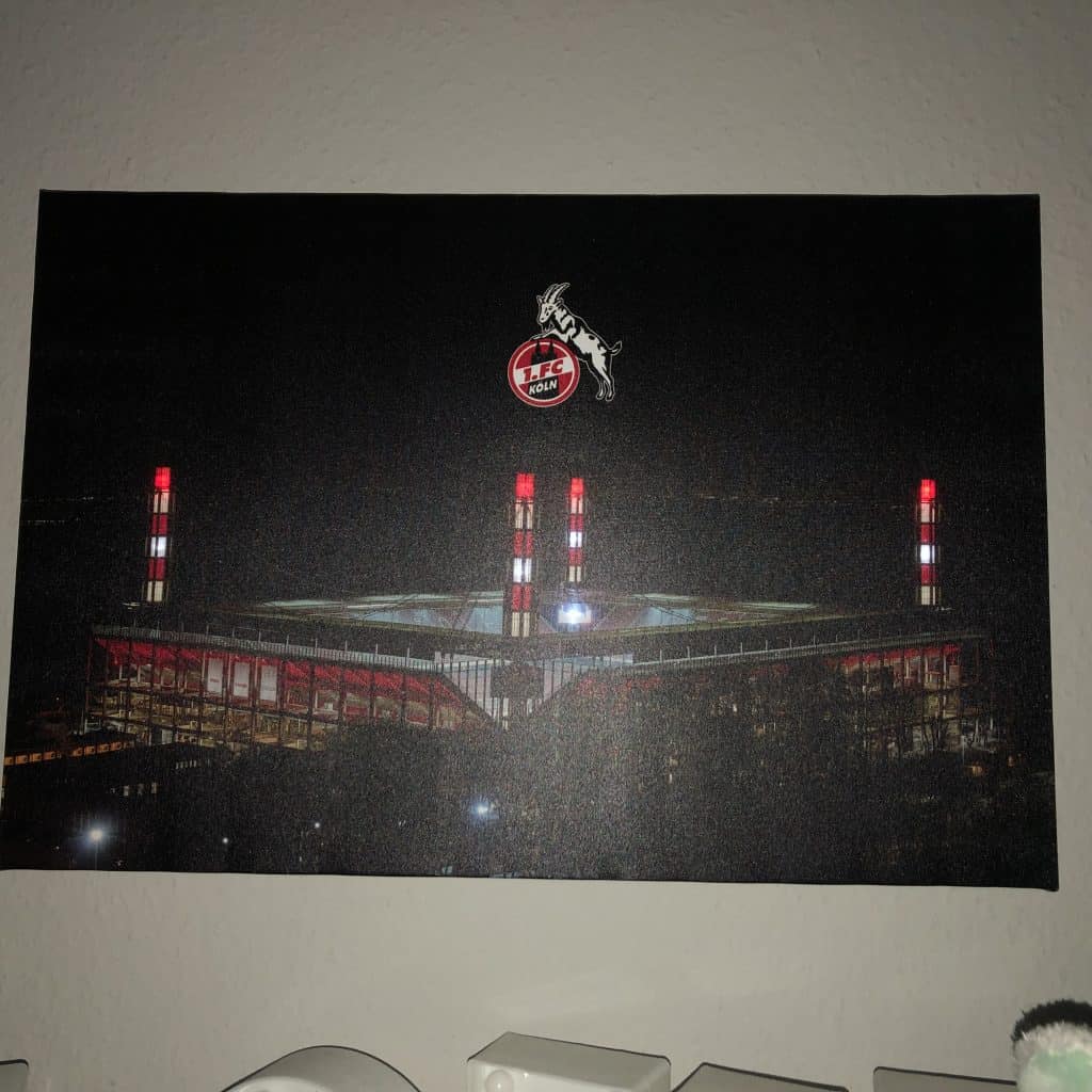Das 1. FC Köln LED-Bild