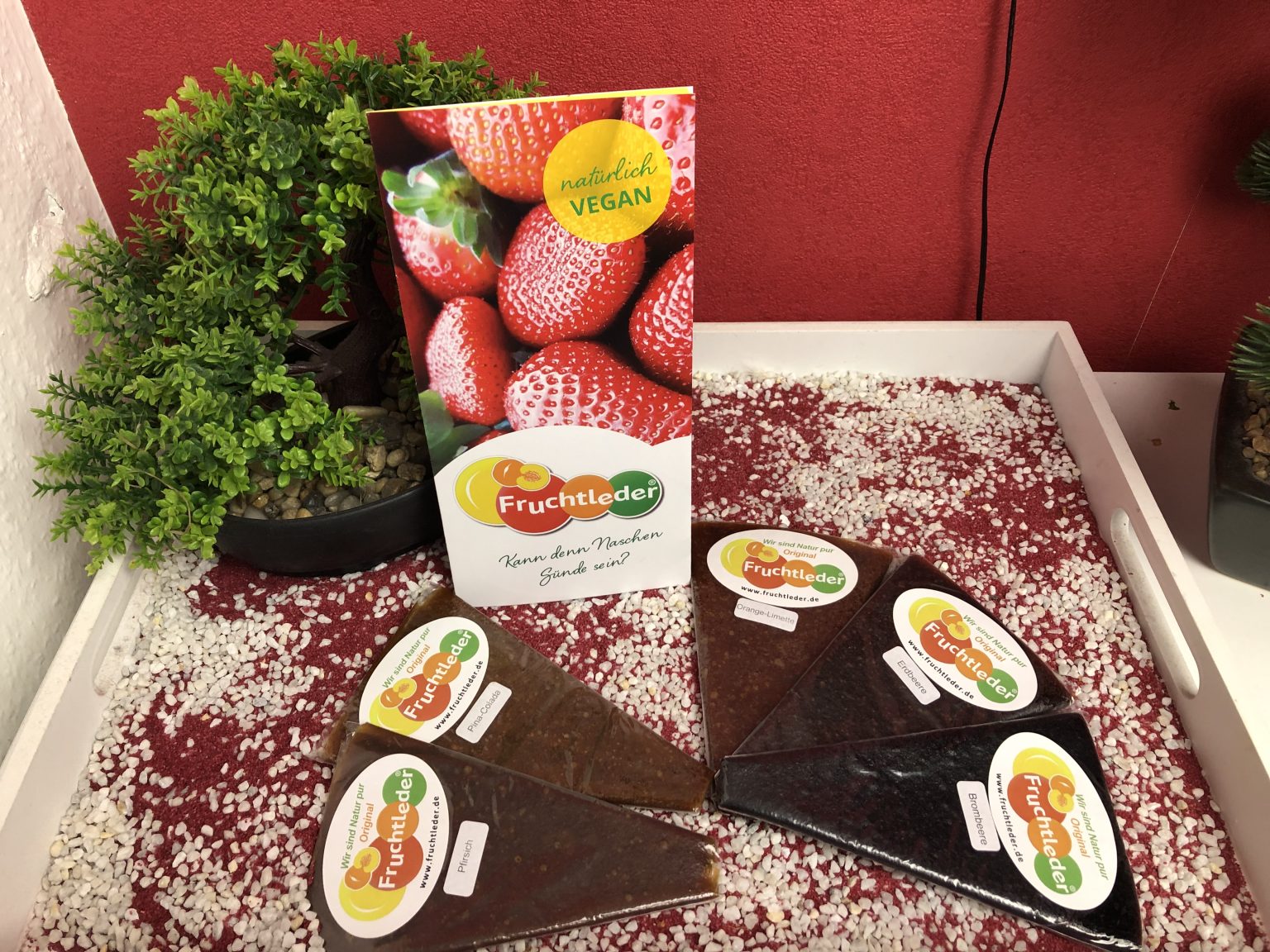 Fruchtleder, der gesunde Snack aus 100% Frucht