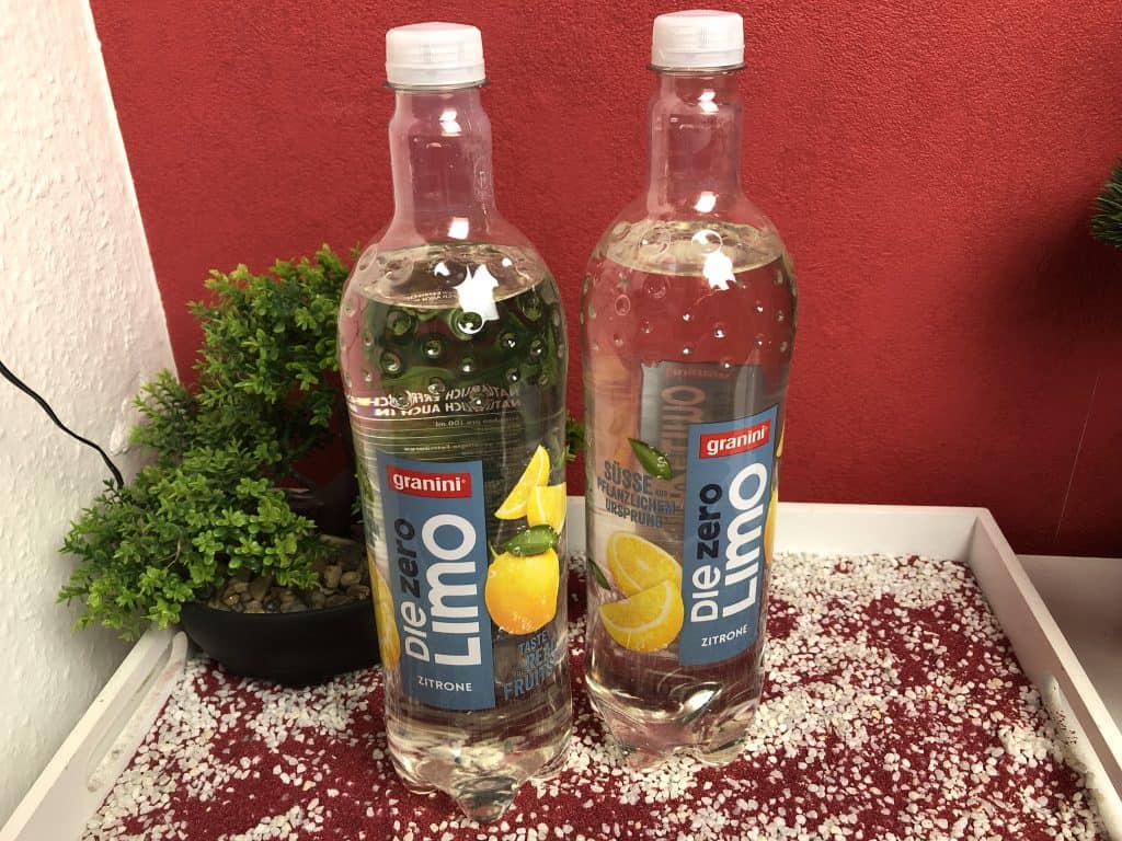 Die Sorte Zitrone Zero von Granini Die Limo