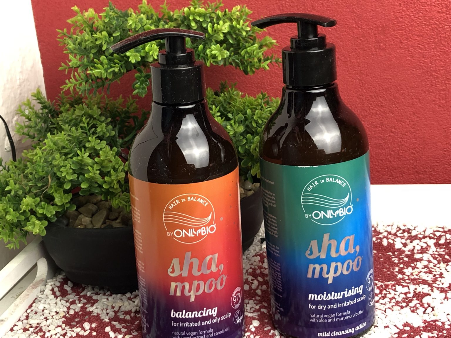 Die beiden Sorten des OnlyBio Shampoo