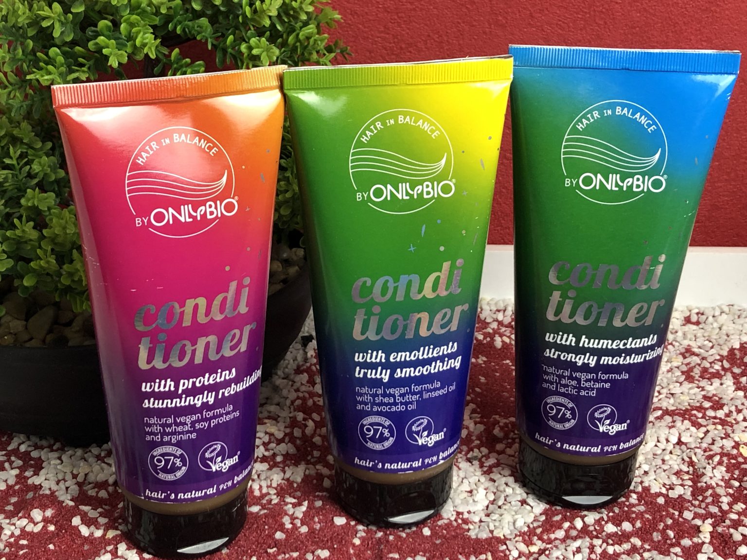 Meine drei OnlyBio Conditioner