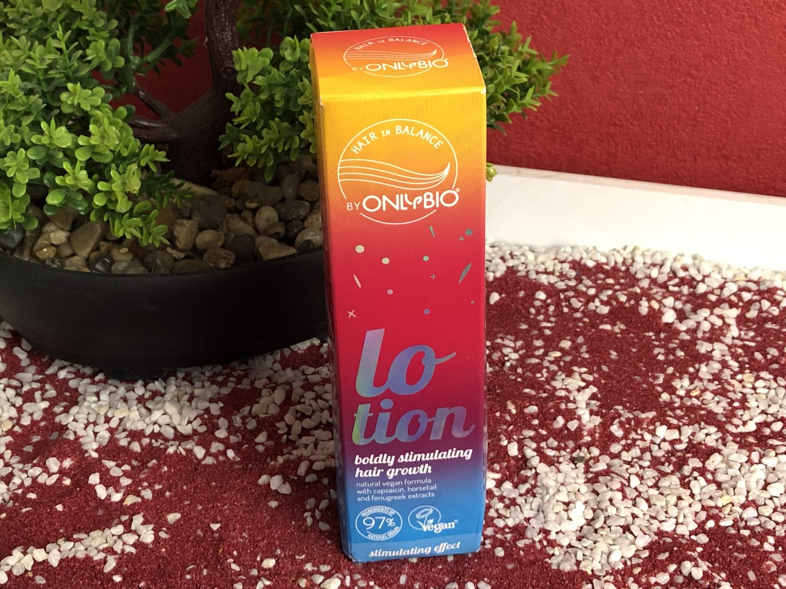 Die OnlyBio stimulierende Lotion