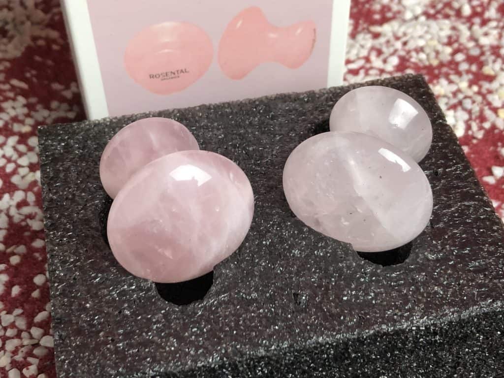 Die beiden Eye Flowies Rose Quartz