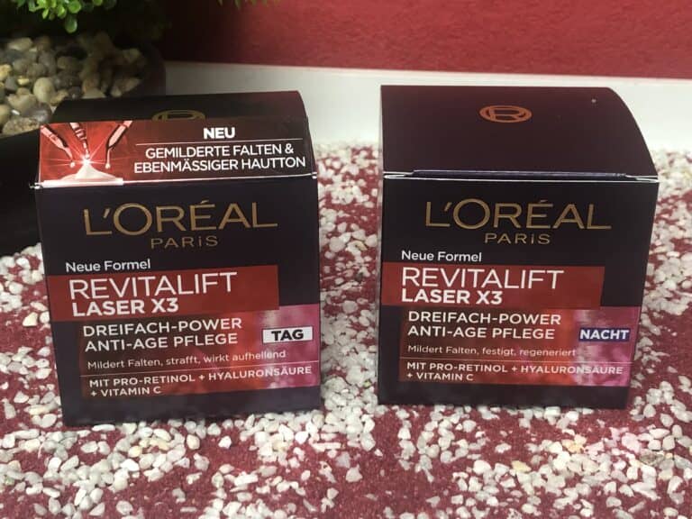 Die L'Oréal Revitalift Laser X3 Tages- und Nachtpflege