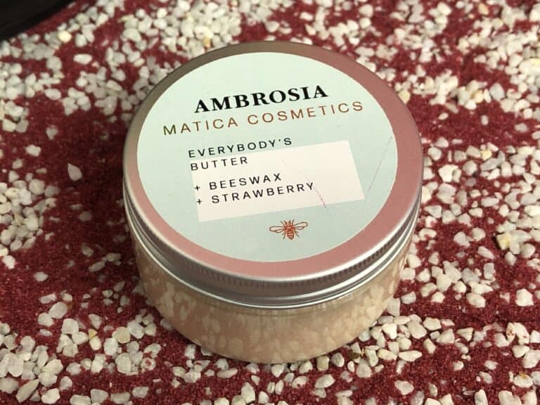 Die Matica Ambrosia Bodybutter Erdbeere