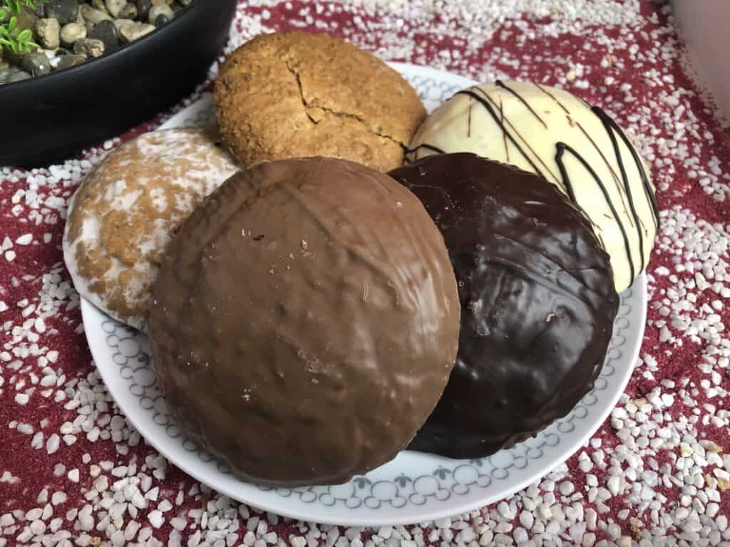 Die fünf Sorten Lebkuchen aus der Klosterbäckerei Hans Pest