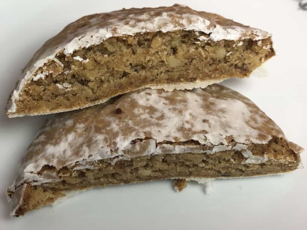 Die Lebkuchen aus der Klosterbäckerei Hans Pest, innen schön saftig