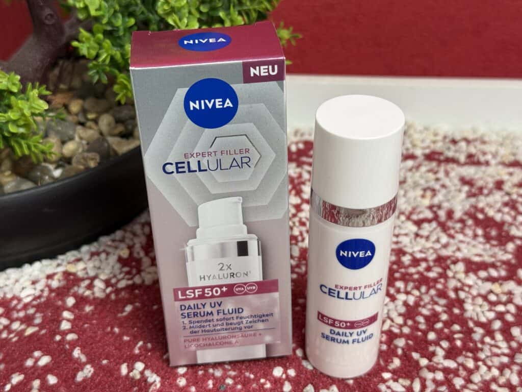 Und das Nivea Cellular Expert Filler Daily UV Serum Fluid