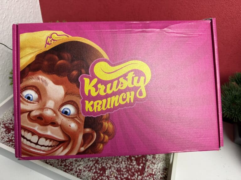 Mein Paket mit dem Krusty Krunch Popcorn