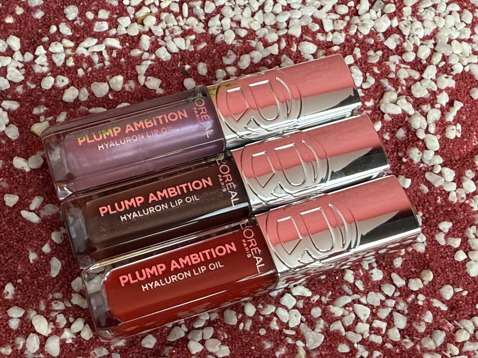 Meine drei Sorten L'Oréal Plump Ambition Lippenöl