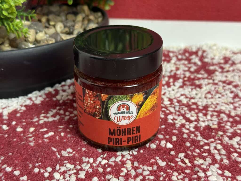 Das Quedlinburger Senfmanufaktur Möhren Piri-Piri