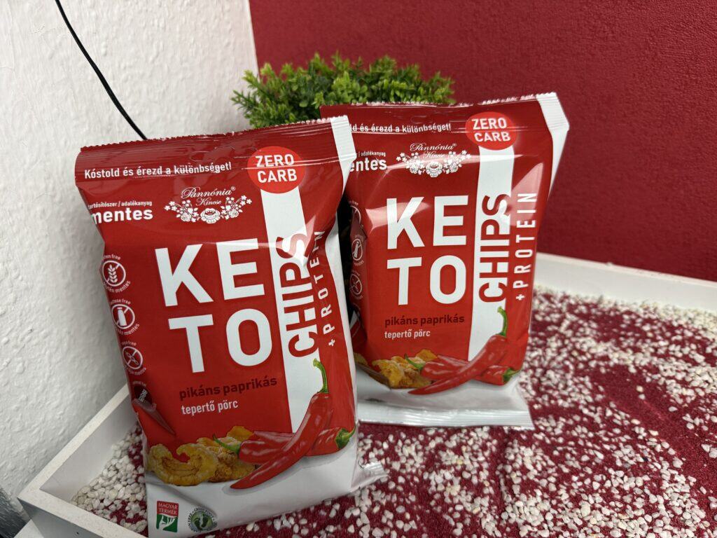 Die Sorte Pikante Paprika von den Keto Chips