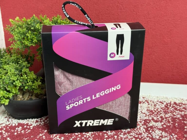 Die Panther Socks Sport Leggings in rosé-melange